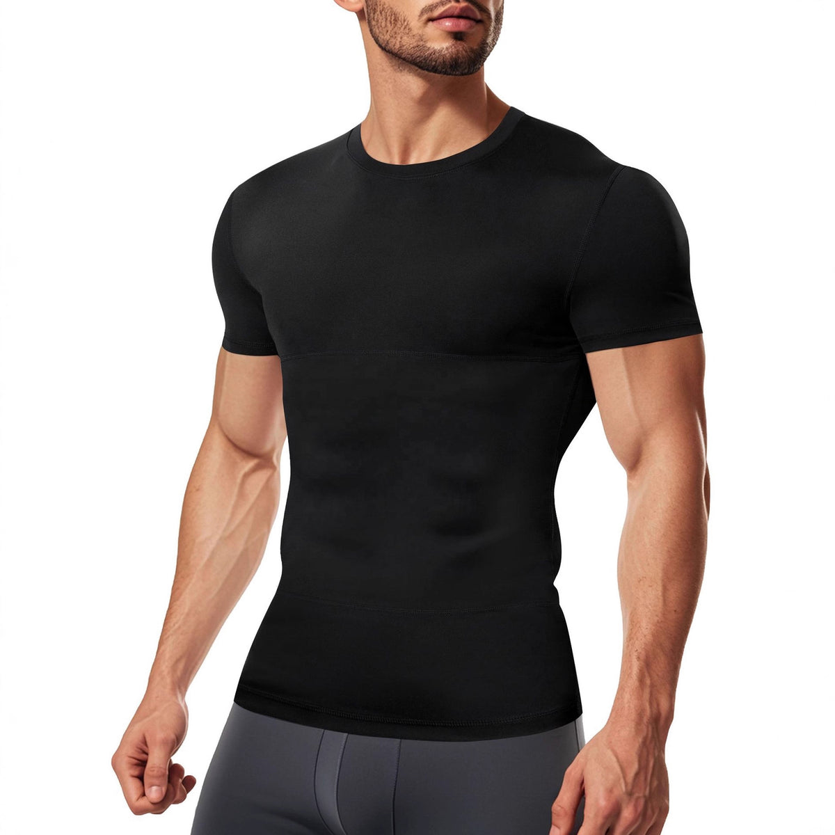 Camiseta de Compresión para Hombre – Soporte Muscular y Máximo Rendimiento