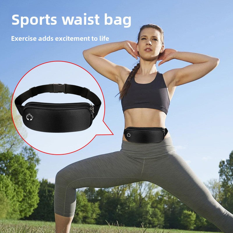 Bolsa de Cintura para Correr – Ligera, Ajustable y Antirrobo