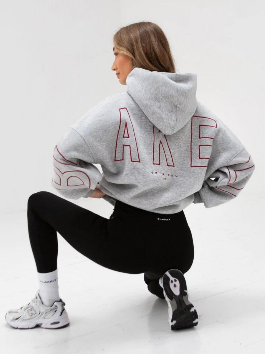 Sudadera con Capucha Estampada