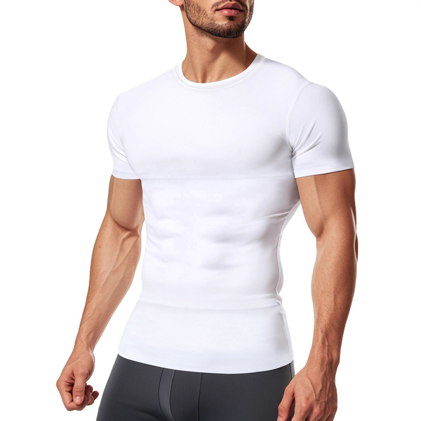 Camiseta de Compresión para Hombre – Soporte Muscular y Máximo Rendimiento
