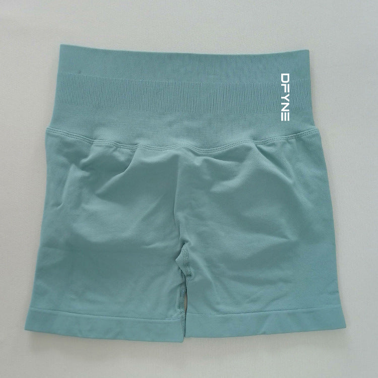 Shorts de Gym de Cintura Alta