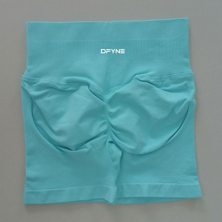 Shorts de Gym de Cintura Alta