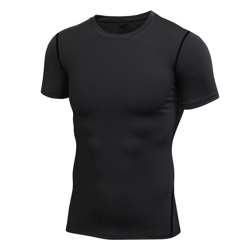 Playera Deportiva de Compresión Secado Rápido Transpirable