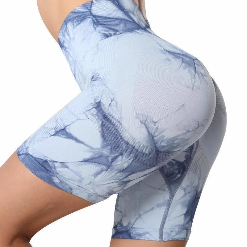 Shorts Deportivos de Cintura Alta con Control de Abdomen