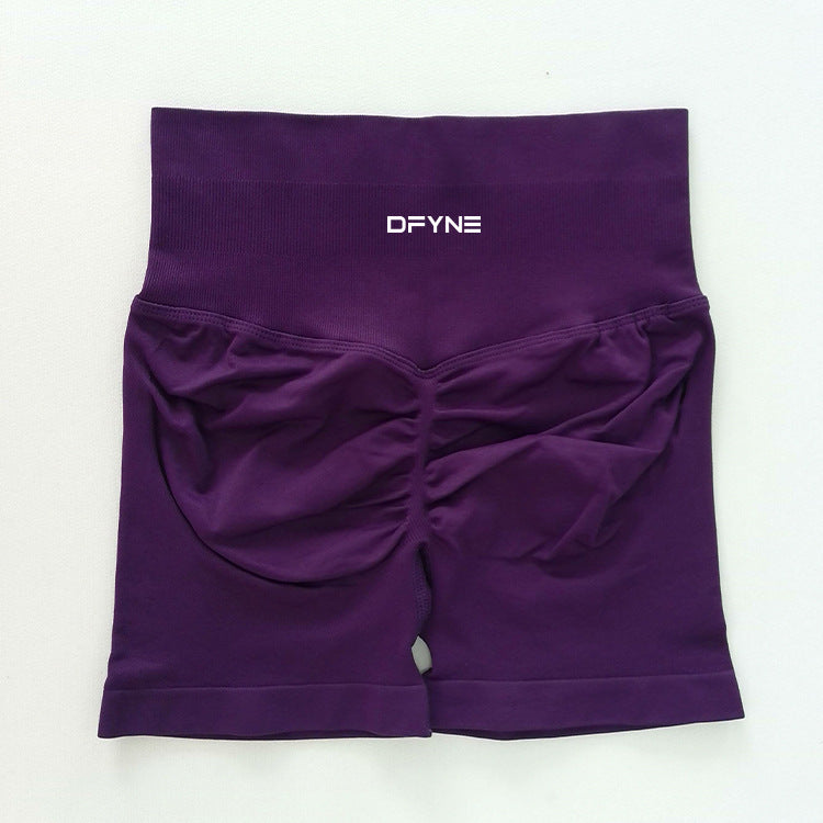 Shorts de Gym de Cintura Alta