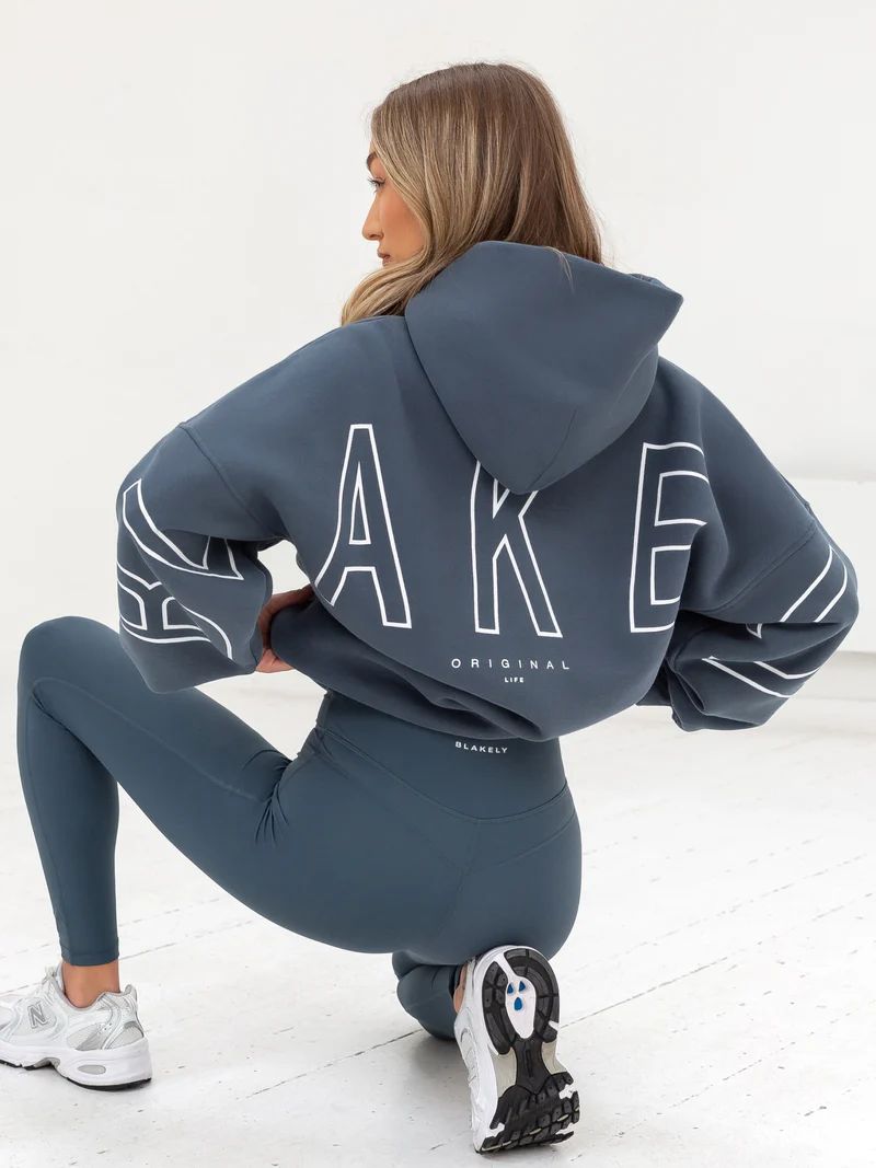 Sudadera con Capucha Estampada