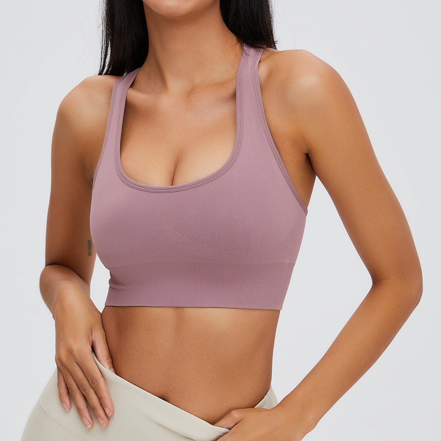 Bra Deportivo de Alto Soporte Sin Costuras