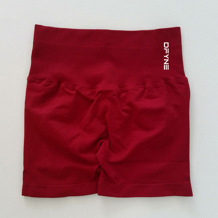 Shorts de Gym de Cintura Alta
