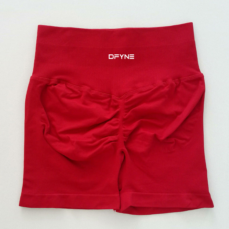 Shorts de Gym de Cintura Alta