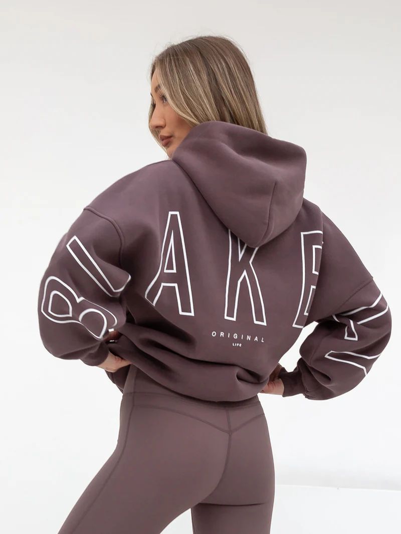 Sudadera con Capucha Estampada