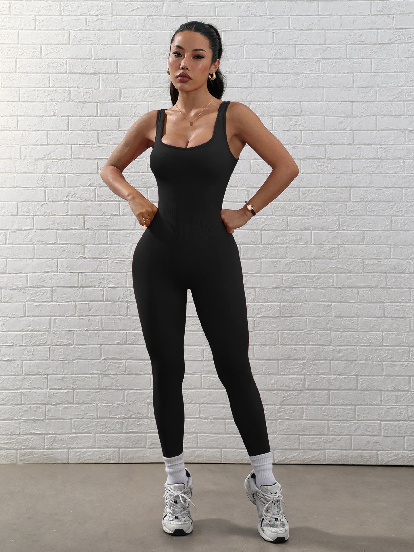 Jumpsuit Fitness para Mujer – Alta Elasticidad y Estilo en Uno
