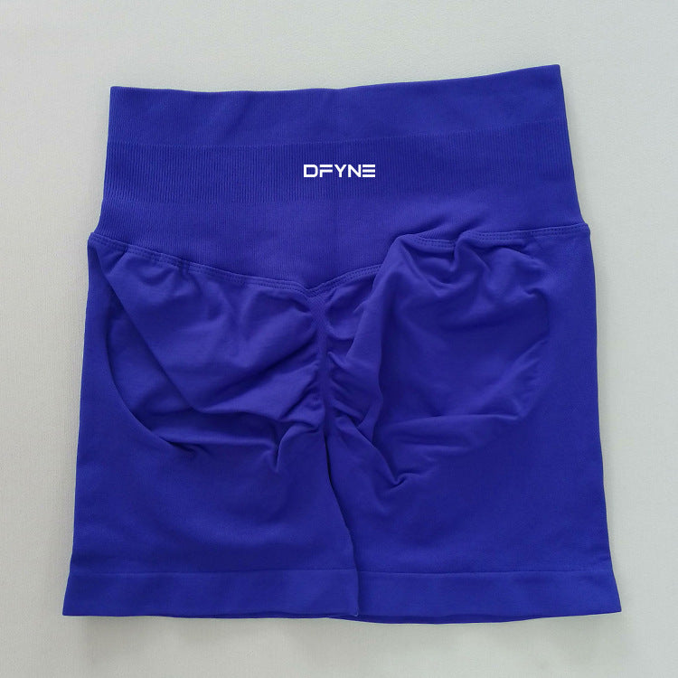 Shorts de Gym de Cintura Alta
