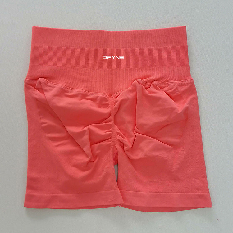 Shorts de Gym de Cintura Alta