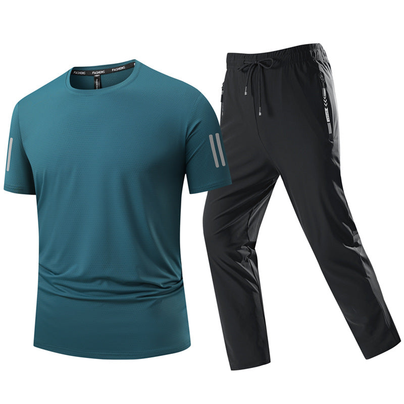 Conjunto Ice Silk para Hombre – Fresco, Ligero y de Alto Rendimiento