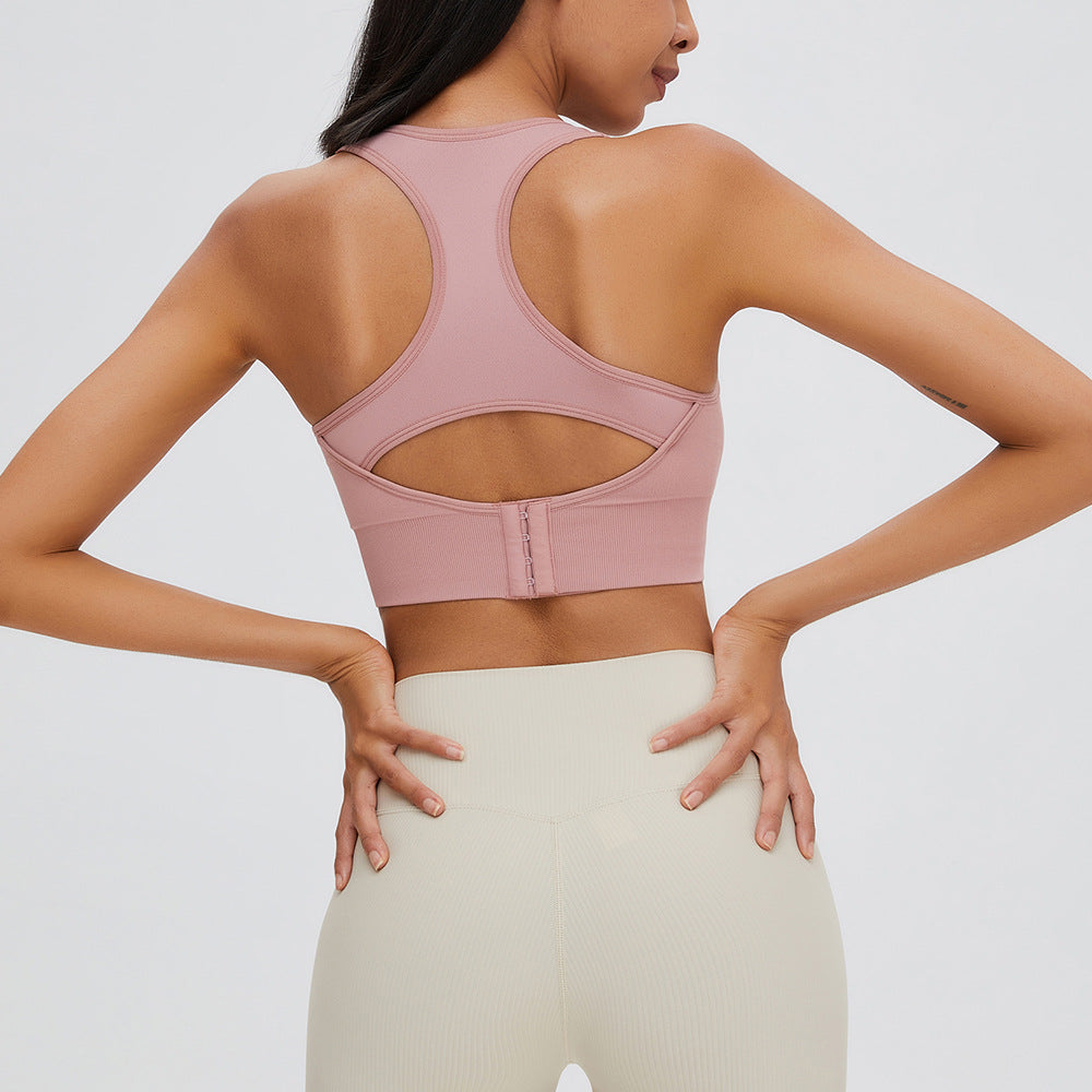 Bra Deportivo de Alto Soporte Sin Costuras